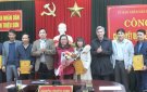 UBND huyện Triệu Sơn tổ chức Hội nghị công bố các Quyết định về công tác cán bộ; công bố quyết định giải thể phòng Y tế 