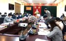 Phiên họp thường kỳ UBND huyện 