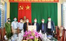 Đồng chí Phó Bí thư Thường trực Huyện uỷ thăm, làm việc, chúc Tết Đảng bộ, chính quyền, nhân dân xã Xuân Lộc.
