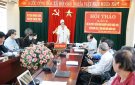 Hội thảo lần 2 Đề án phát triển nông nghiệp huyện Triệu Sơn đến năm 2025, tầm nhìn đến năm 2030