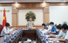Thường trực HĐND huyện tổ chức hội nghị chuẩn bị các nội dung cho kỳ họp thứ 5 (kỳ họp chuyên đề) HĐND huyện khóa XVIII.