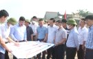 Phó Chủ tịch UBND tỉnh Mai Xuân Liêm, kiểm tra tiến độ giải phóng mặt bằng dự án đường nối trung tâm thành phố Thanh hóa với đường từ Cảng hàng không Thọ Xuân đi Khu kinh tế Nghi Sơn.