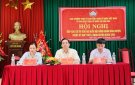 Tổ Đại biểu số 3 HĐND huyện tiếp xúc cử tri tại xã Thái Hòa.