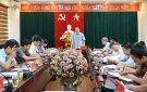 Phiên họp thường kỳ UBND huyện