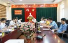 UBND tỉnh tổ chức hội nghị trực tuyến giao ban chuyên đề với Chủ tịch UBND các huyện, thị xã, thành phố tháng 8/2022