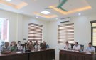 Chủ tịch UBND huyện Vũ Đức Kính tiếp công dân định kỳ tháng 10