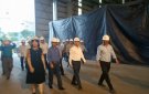 Đoàn công tác của huyện thăm quan Khu kinh tế Nghi Sơn.
