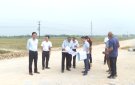Thường trực HĐND huyện giám sát tiến độ thi công các công trình, dự án do huyện và xã làm chủ đầu tư