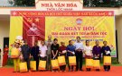 Đồng chí Trưởng Ban Tổ chức Tỉnh ủy, Nguyễn Văn Hùng, dự Ngày hội Đoàn kết toàn dân tộc thôn Lộc Nham xã Đồng Lợi.