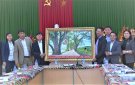 Đoàn công tác của huyện Triệu Sơn, thăm,làm việc tại xã Quang Chiểu, huyện Mường Lát.
