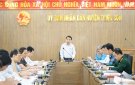 Phiên họp chuyên đề UBND huyện
