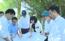 Đoàn công tác của Ngân hàng ADB làm việc với UBND huyện về dự án phát triển cơ sở hạ tầng thiết yếu thích ứng biến đổi khí hậu tại thị trấn Triệu sơn