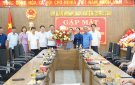 UBND huyện, Gặp mặt kỷ niệm 78 năm ngày truyền thống các ngành Văn Phòng, Nội vụ, Lao động TB và XH, Tài chính Kế hoạch, Tư Pháp, Văn hóa Thông tin.