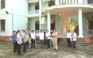 Đoàn giám sát của  HĐND tỉnh giám sát tại huyện Triệu Sơn.