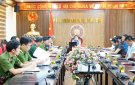 Hội nghị trực tuyến toàn tỉnh triển khai thực hiện chỉ đạo của Thủ tướng Chính phủ về tăng cường công tác phòng cháy, chữa cháy, cứu nạn, cứu hộ