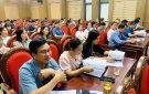 Hội nghị tập huấn Hệ thống chỉ tiêu thống kê cấp huyện, cấp xã
