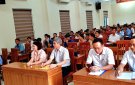 Ủy ban nhân dân huyện tổ chức lớp bồi dưỡng kỹ năng và nâng cao hiệu quả tuyên truyền phổ biến giáo dục pháp luật 