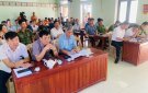 Tập huấn tuyên truyền phổ biến kiến thức pháp luật về bảo vệ an ninh an toàn điện và bảo vệ hành lang an toàn lưới điện cao áp năm 2023.