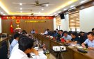 UBND huyện tổ chức hội nghị chuyên đề, triển khai các nhiệm vụ trước, trong và sau Tết nguyên đán 2024.