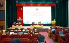 Khai mạc kỳ họp thứ 14 HĐND huyện khóa XVIII