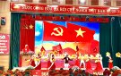 Lễ phát động đợt thi đua cao điểm lập thành tích chào mừng 60 năm ngày thành lập huyện (25/2/1965 - 25/2/2025)