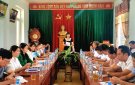 Hội nghị giao ban cụm 2 quý 2/2024 tại xã Thái Hòa