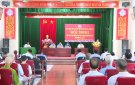Các tổ Đại biểu HĐND huyện tiếp xúc cử tri trước kỳ họp thứ 18, HĐND huyện khóa XVIII, nhiệm kỳ 2021-2026.