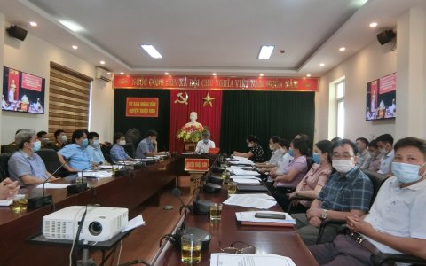 Hội nghị trực tuyến triển khai, quán triệt một số văn bản pháp luật cho cán bộ chủ chốt các cấp, các ngành