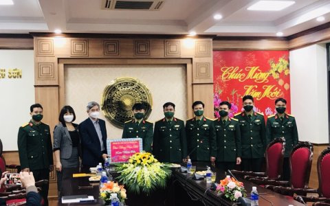 Sư đoàn 324, Quân khu 4 thăm và chúc Tết huyện Triệu Sơn