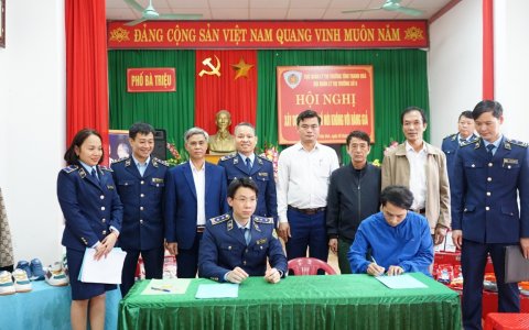 Xây dựng tuyến phố nói không với hàng giả tại huyện Triệu Sơn