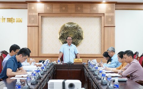 Hội nghị chuẩn bị các nội dung cho kỳ họp thứ 19 (kỳ họp chuyên đề), HĐND huyện khóa XVIII