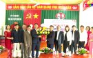 Thường trực Huyện ủy chúc mừng Ngành Y tế huyện, nhân kỷ niệm 68 năm Ngày Thầy thuốc Việt Nam