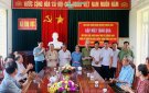 Hội Cựu chiến binh huyện thăm, tặng qua cho các CCB tham gia kháng chiến chống Pháp.
