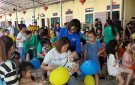 Chương trình “Mừng ngày tết thiếu nhi 1/6” cho trẻ em bị bại não của tỉnh Thanh Hóa và trẻ em khuyết tật xã An Nông.