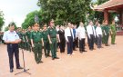 Huyện Triệu Sơn tổ chức viếng nghĩa trang Liệt sỹ và thăm gia đình chính sách nhân Kỷ niệm 76 năm Ngày thương binh liệt sỹ 