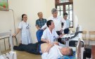 Chương trình khám bệnh từ thiện, tư vấn, phát thuốc miễn phí, tặng thiết bị Y tế, thiết bị Trường học cho nhân dân Thị trấn Nưa