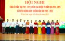 Huyện Triệu Sơn tổng kết năm học 2022-2023, triển khai nhiệm vụ năm học 2023-2024, tuyên dương khen thưởng năm học 2022-2023.