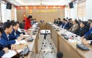 Đoàn kiểm tra của Sở Giáo dục-Đào kiểm tra chuyên môn tại huyện.