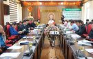 Ban đại diện Hội đồng quản trị Ngân hàng Chính sách xã hội huyện tổ chức phiên họp thường kỳ quý IV, năm 2023.