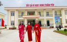 Hội LHPN Triệu Sơn hưởng ứng "Tuần lễ áo dài" Việt Nam, trong dịp kỷ niệm Ngày Quốc tế Phụ nữ ngày 8/3.