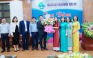 Các đồng chí lãnh đạo huyện chúc mừng Hội LHPN huyện nhân Ngày Quốc tế Phụ nữ 8/3