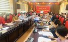 UBND huyện tổ chức tập huấn điều tra dân số và nhà ở giữa kỳ năm 2024.