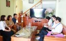 Tổ công tác Điều tra dân số và nhà ở tỉnh Thanh Hóa kiểm tra công tác điều tra dân số nhà ở giữa kỳ tại huyện Triệu Sơn.