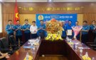 LĐLĐ huyện công bố Quyết định Thành lập Công đoàn, Nghiệp đoàn cơ sở.