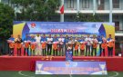 Khai mạc vòng chung kết giải bóng đá thiếu niên huyện Triệu Sơn lần thứ nhất năm 2024