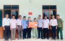                                Bàn giao nhà ở cho hộ nghèo tại xã Thọ Sơn, Đồng Lợi.