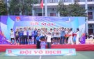 Bế Mạc giải bóng đá nam Thiếu niên huyện Triệu Sơn lần thứ nhất năm 2024