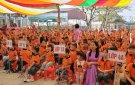 Trường tiểu học Dân Lý tổ chức chương trình giáo dục kỹ năng sống chủ đề “Công cha – Nghĩa mẹ - ơn thầy”.