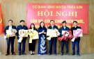 UBND huyện tổ chức hội nghị cán bộ, công chức, viên chức, người lao động tổng kết công tác năm 2024 và triển khai nhiệm vụ năm 2025.