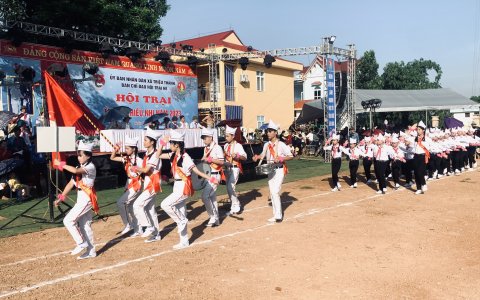        KHAI MẠC HỘI TRẠI HÈ XÃ TRIỆU THÀNH NĂM 2023.